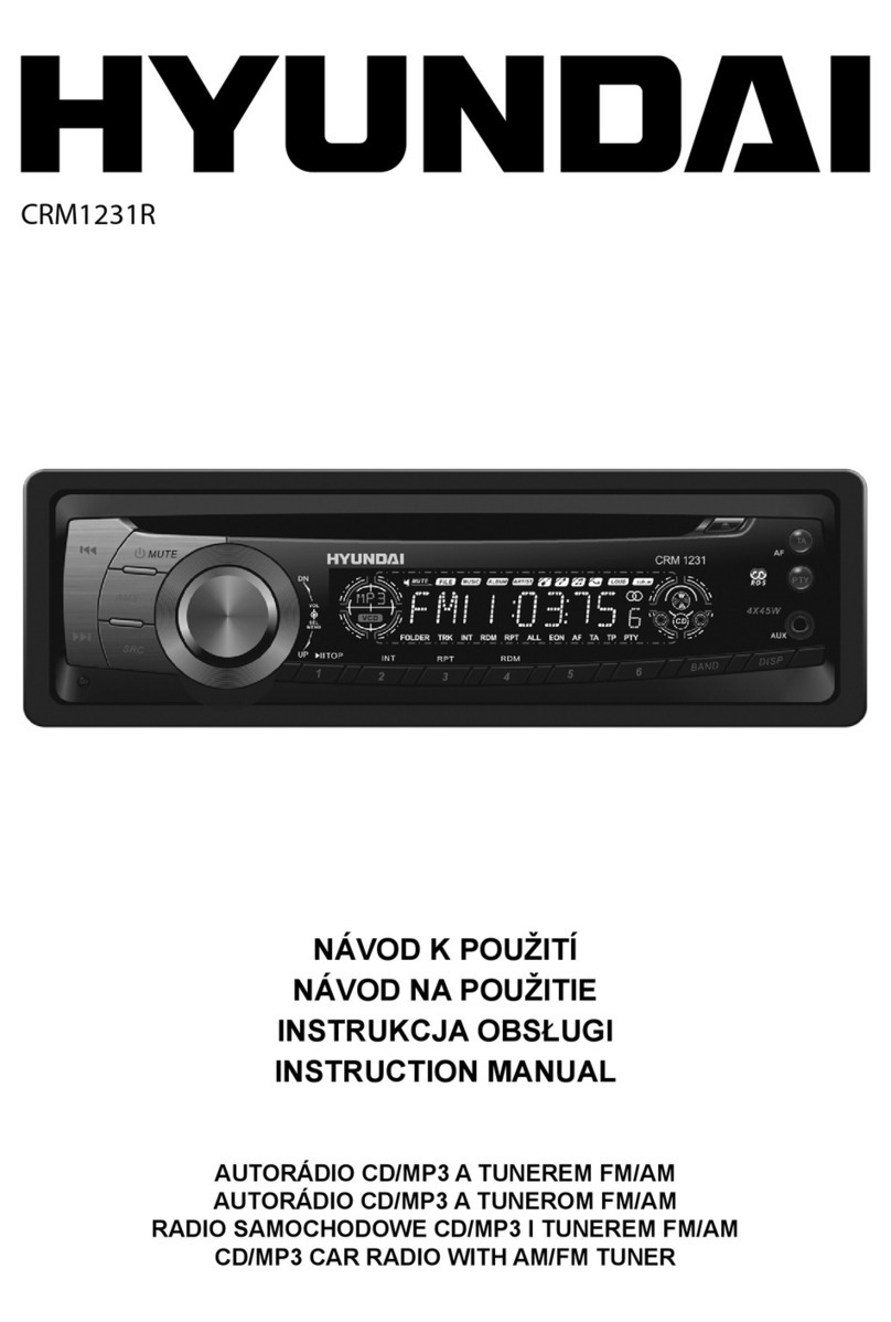 Hyundai CRM1231R instruction manual