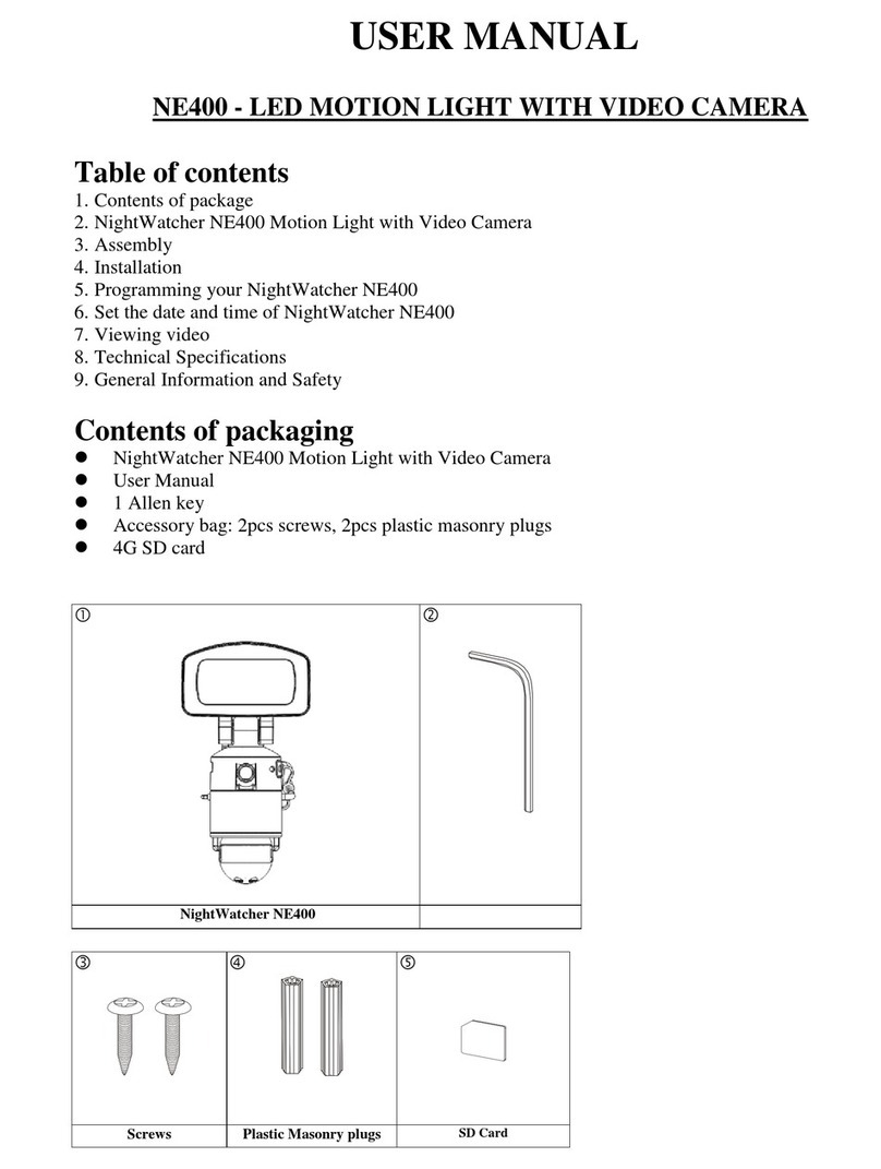 Night Watcher NE400 user manual