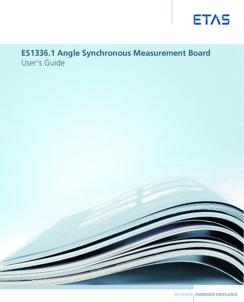 ETAS ES1336.1 user guide