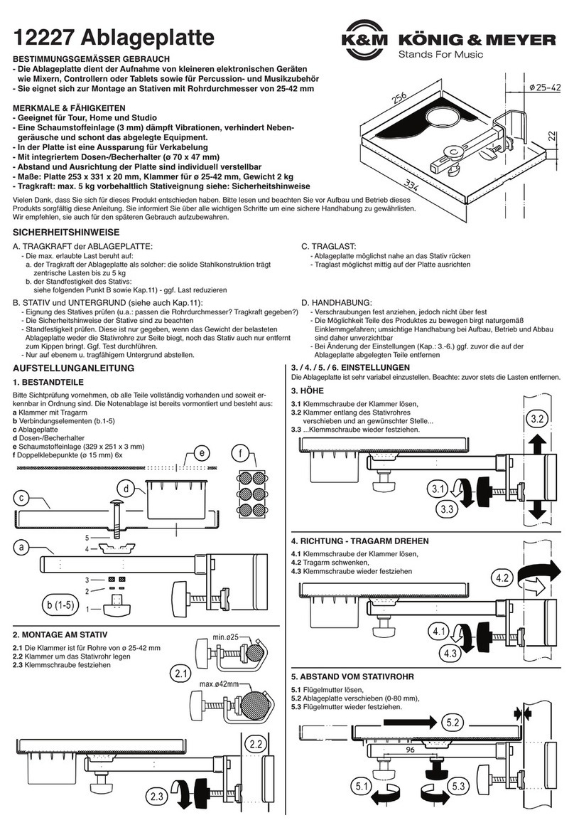 Konig & Meyer 12227 manual