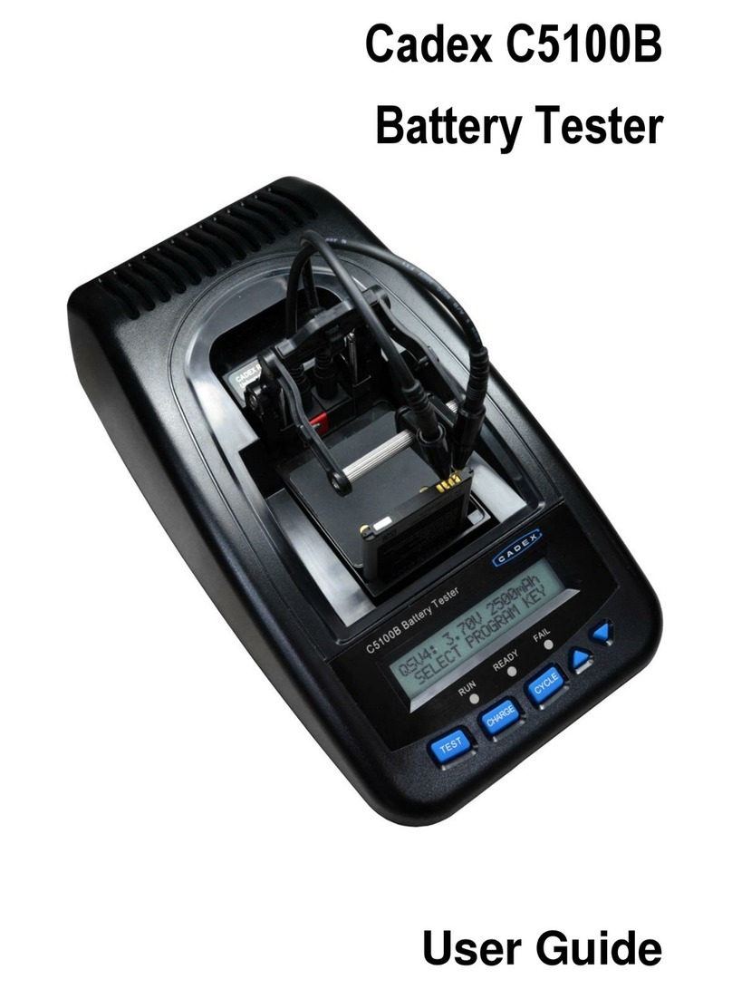 Cadex BatteryStore C5100B user guide