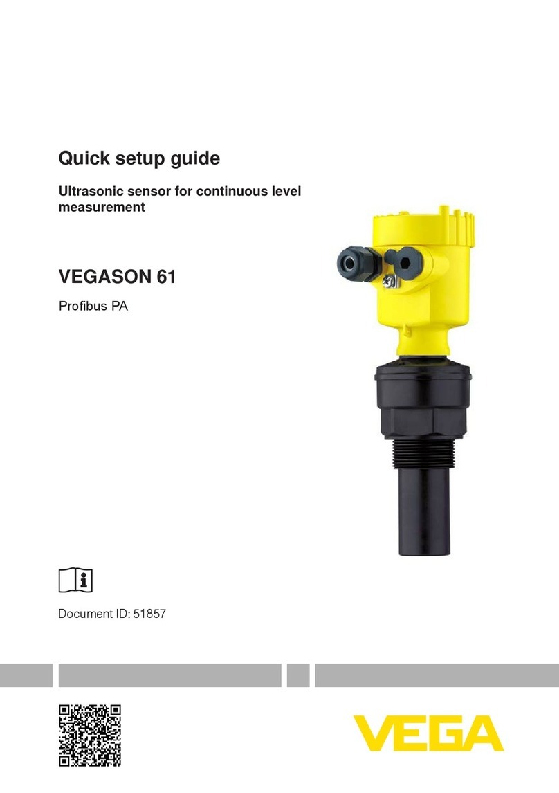Vega VEGASON 61 User manual