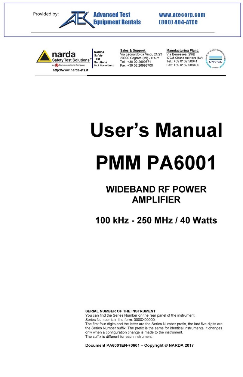 Atec PMM PA6001 user manual