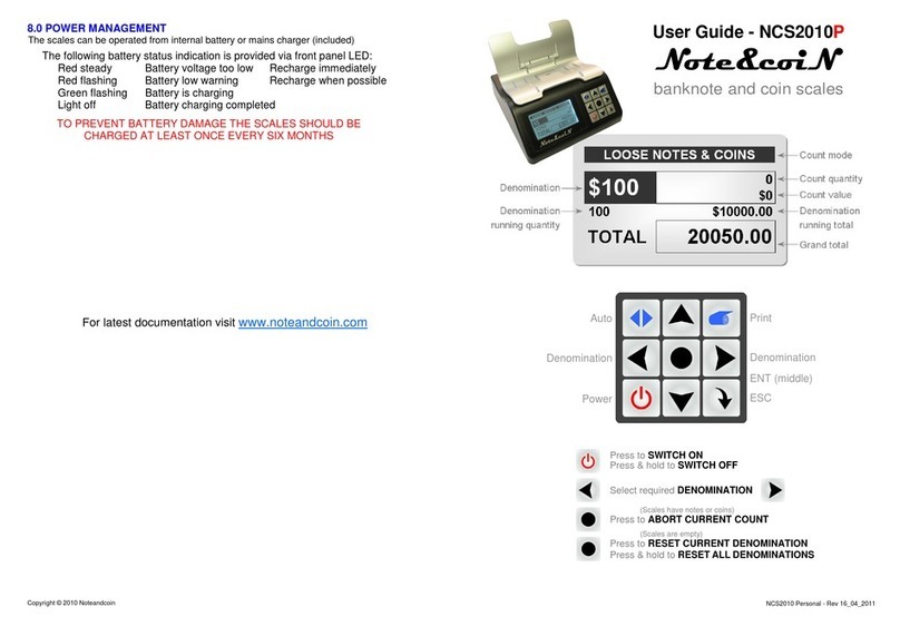 Note&coiN NCS2010P user guide