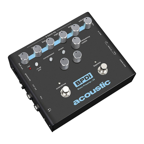 Acoustic BPDI User manual