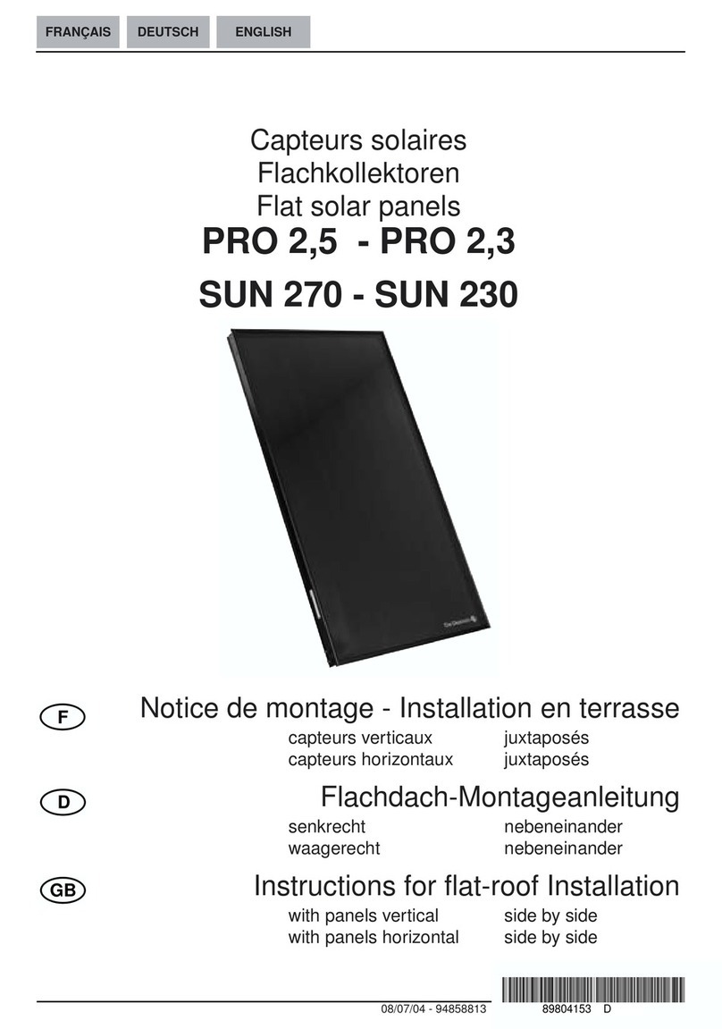DeDietrich PRO 2,5 instructions