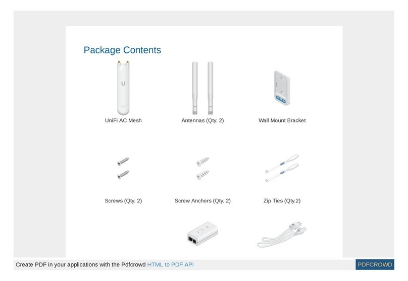 Uni-Fi AC Mesh User manual