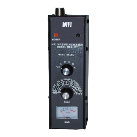MFJ MFJ-207 User manual