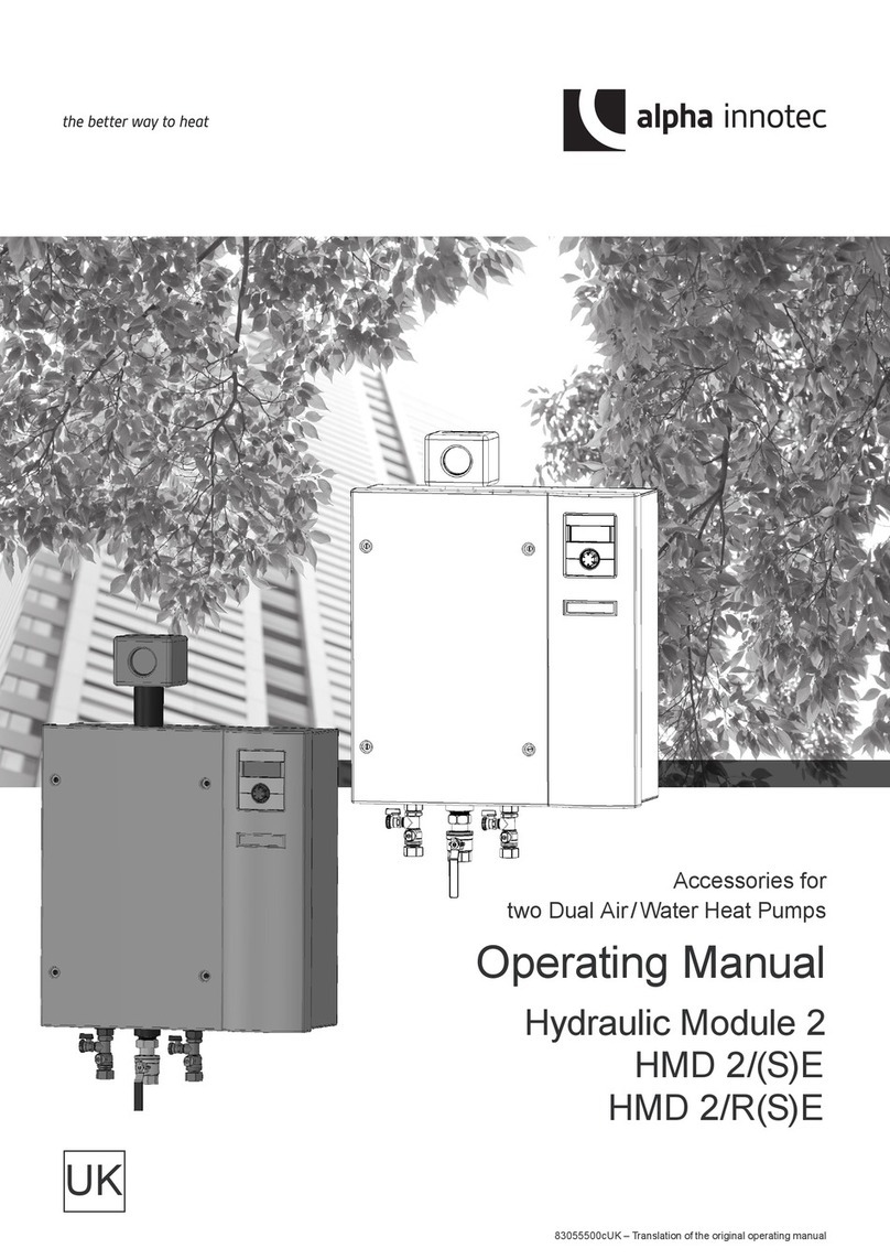alphainnoTec Hydraulic Module 2 operating manual