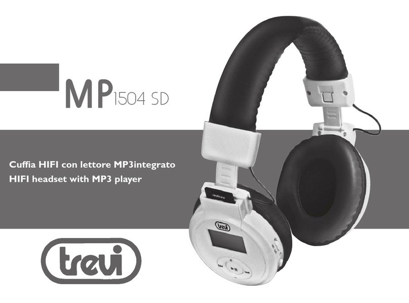 Trevi MP 1504 SD user manual