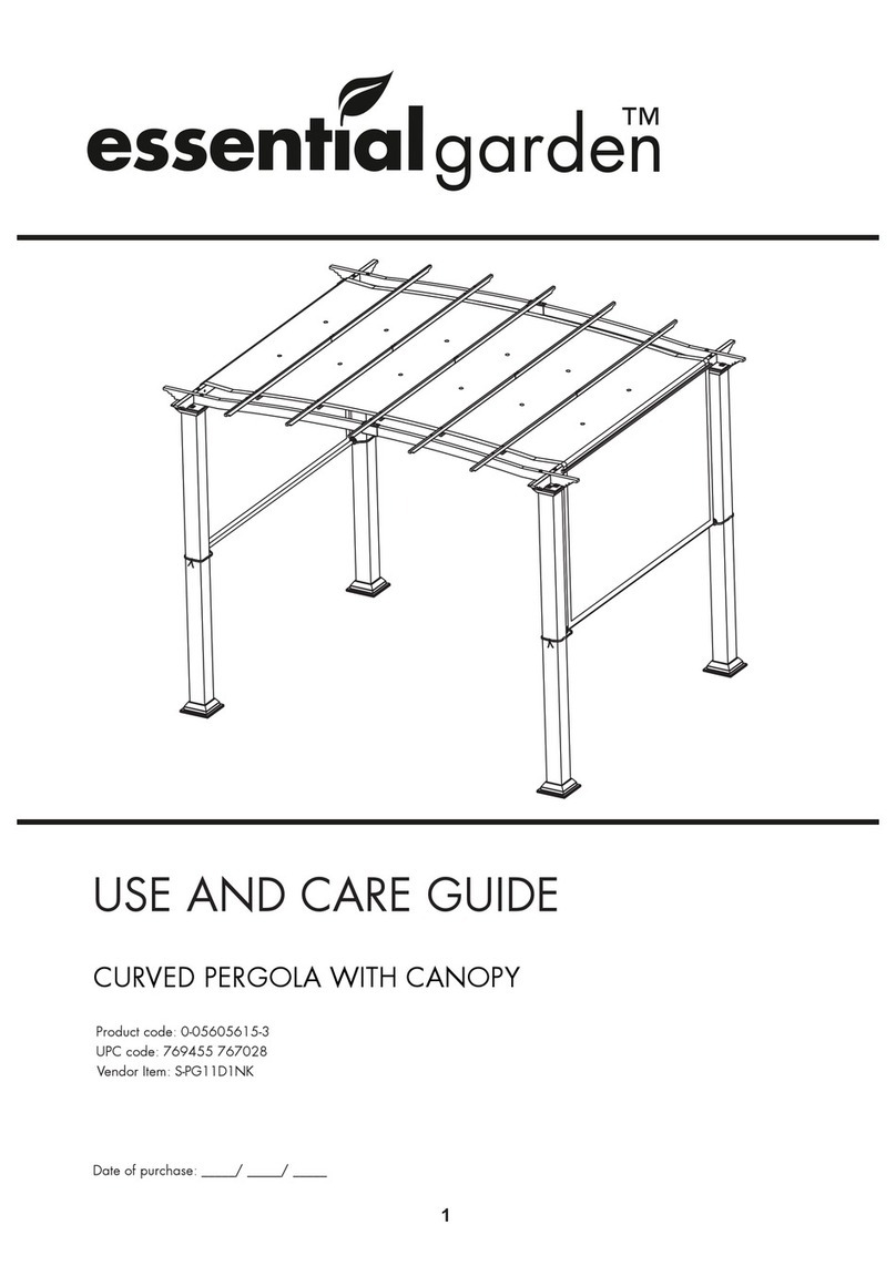 Essential Garden S-PG11D1NK Use and care guide Essential Garden S-PG11D1NK Use and care guide