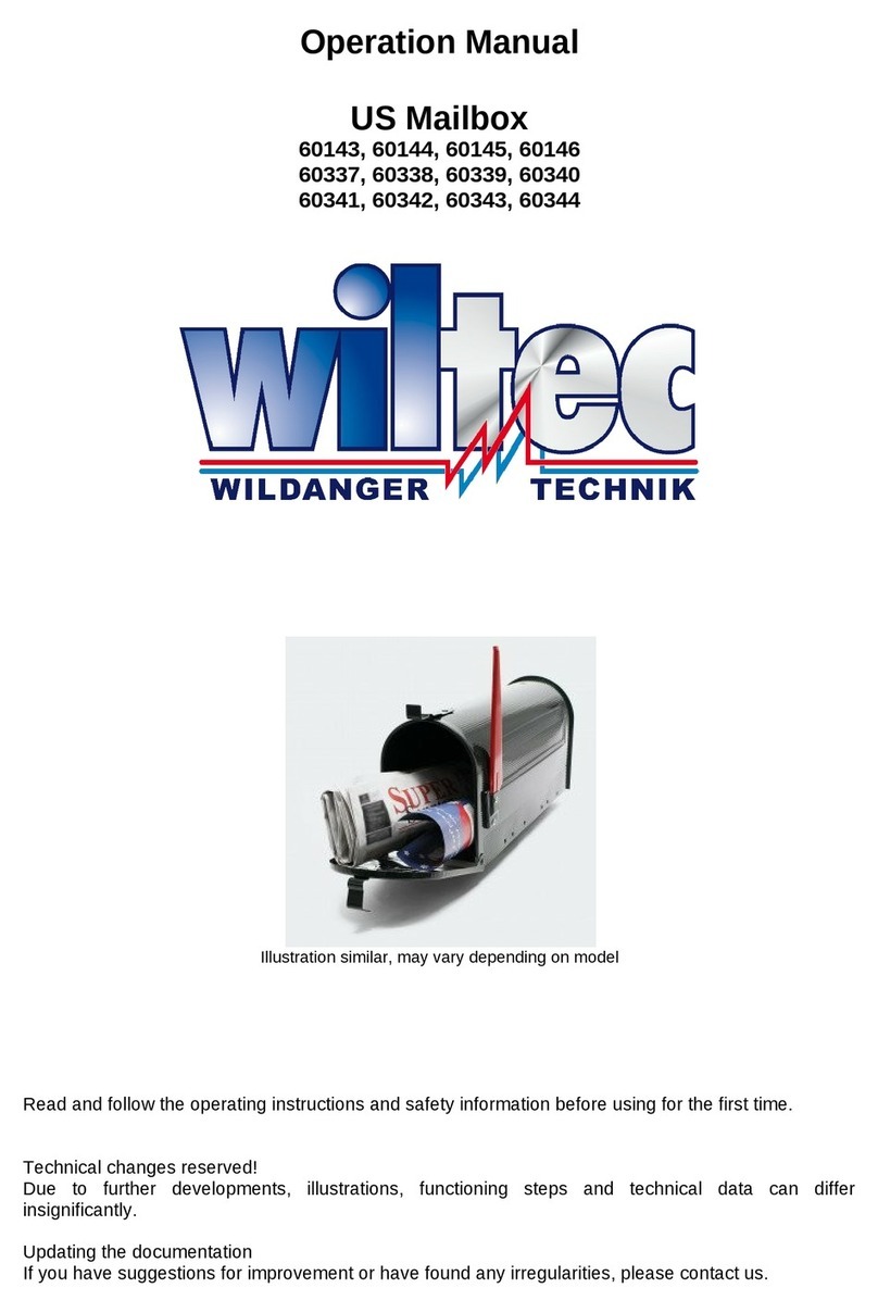 WilTec 60143 User manual