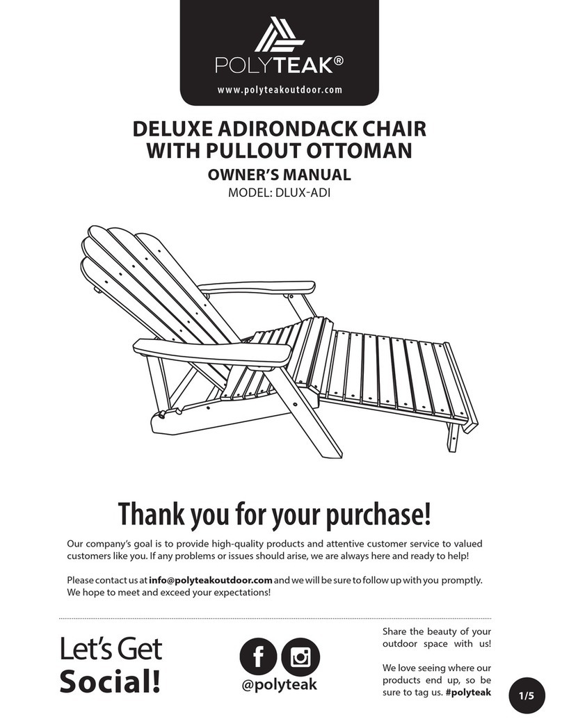 Polyteak DLUX-ADI owner's manual Polyteak DLUX-ADI owner's manual