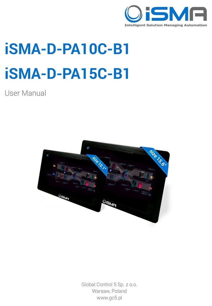 iSMA iSMA-D-PA10C-B1 User manual