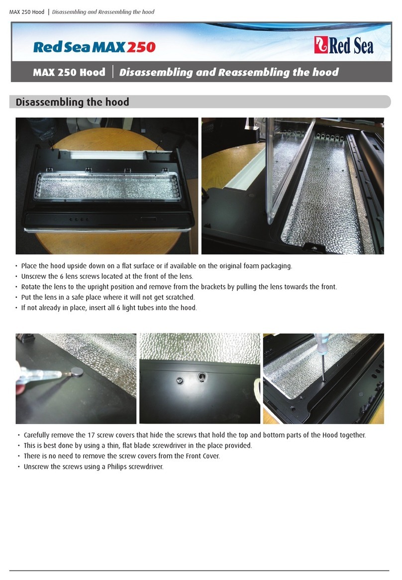 Red Sea MAX 250 Disassembling and Reassembling