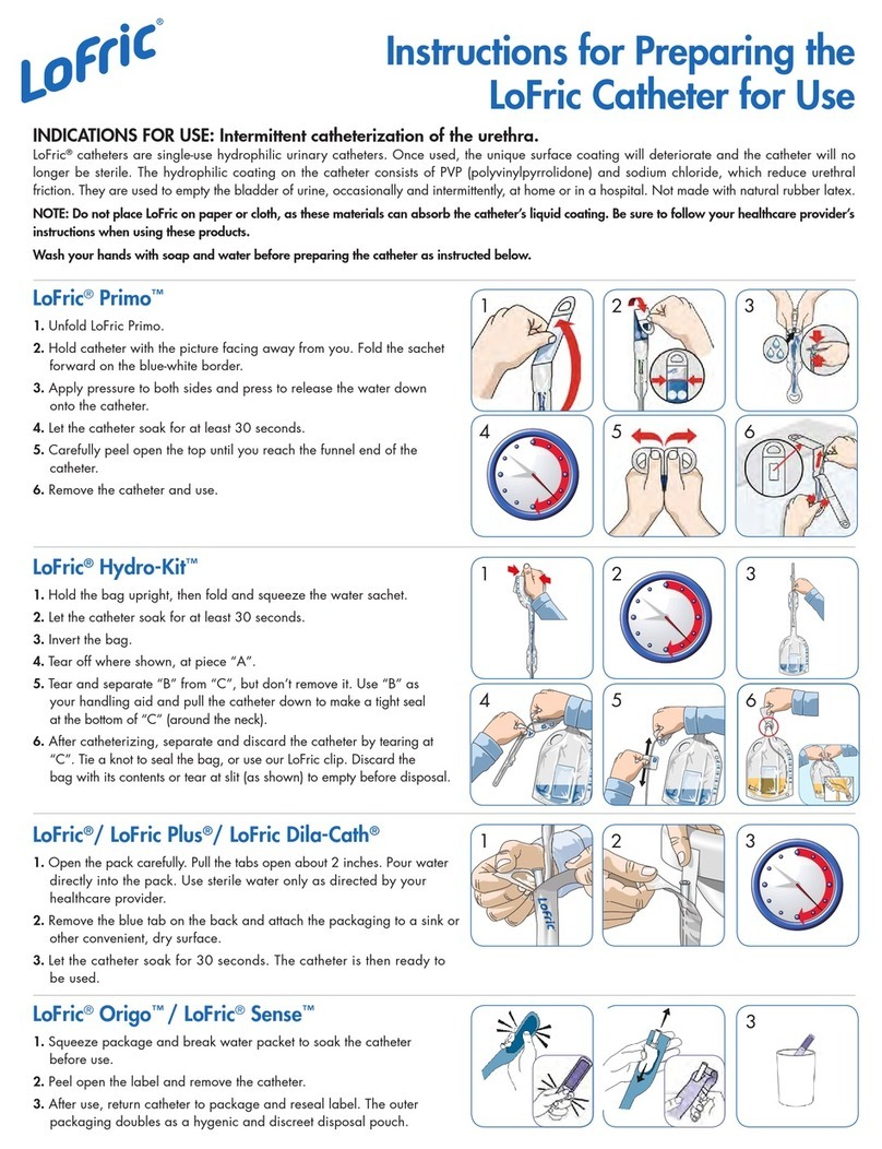 Wellspect LoFric Series instructions Wellspect LoFric Series instructions