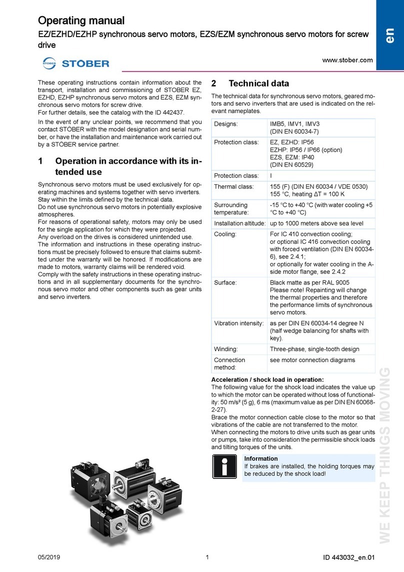 Stober EZ Series User manual