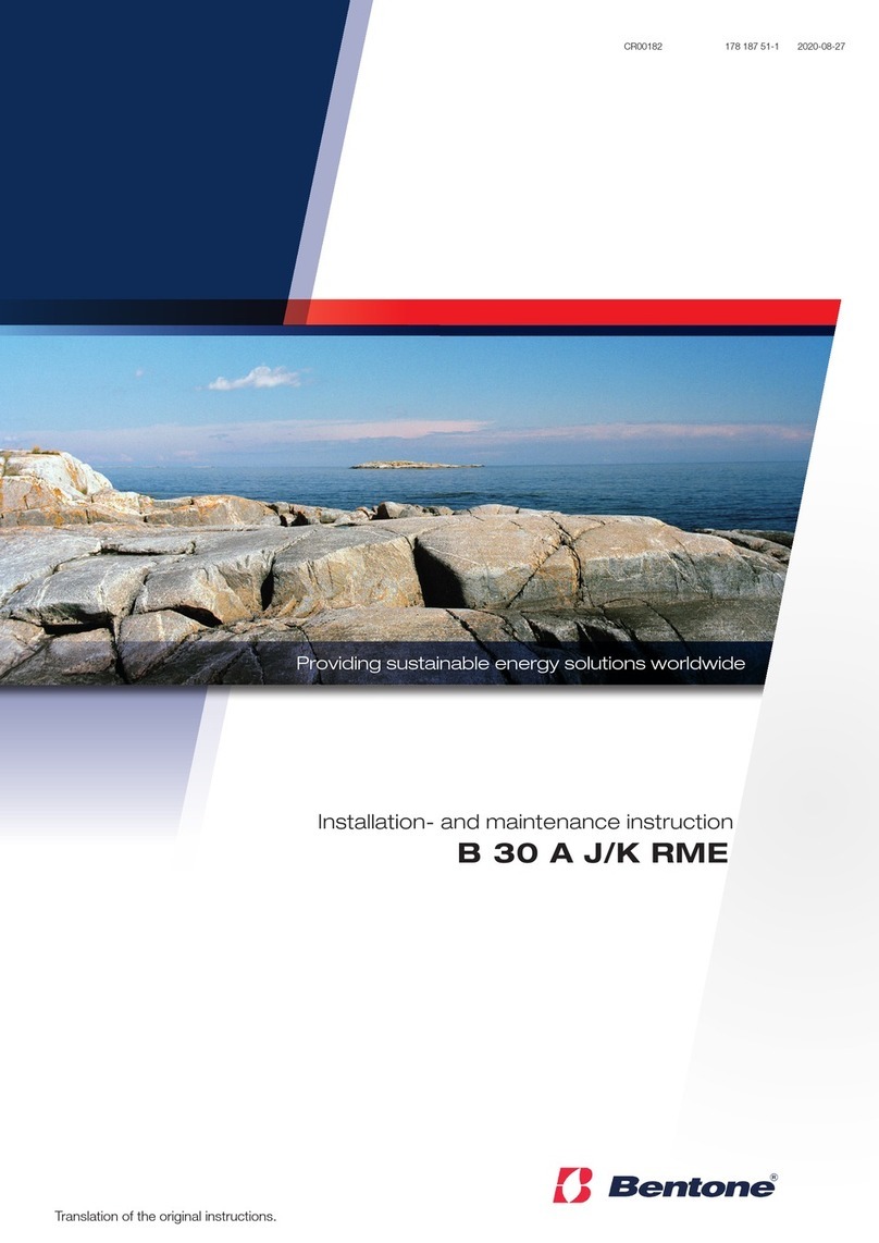 Bentone B 30 A Technical specifications