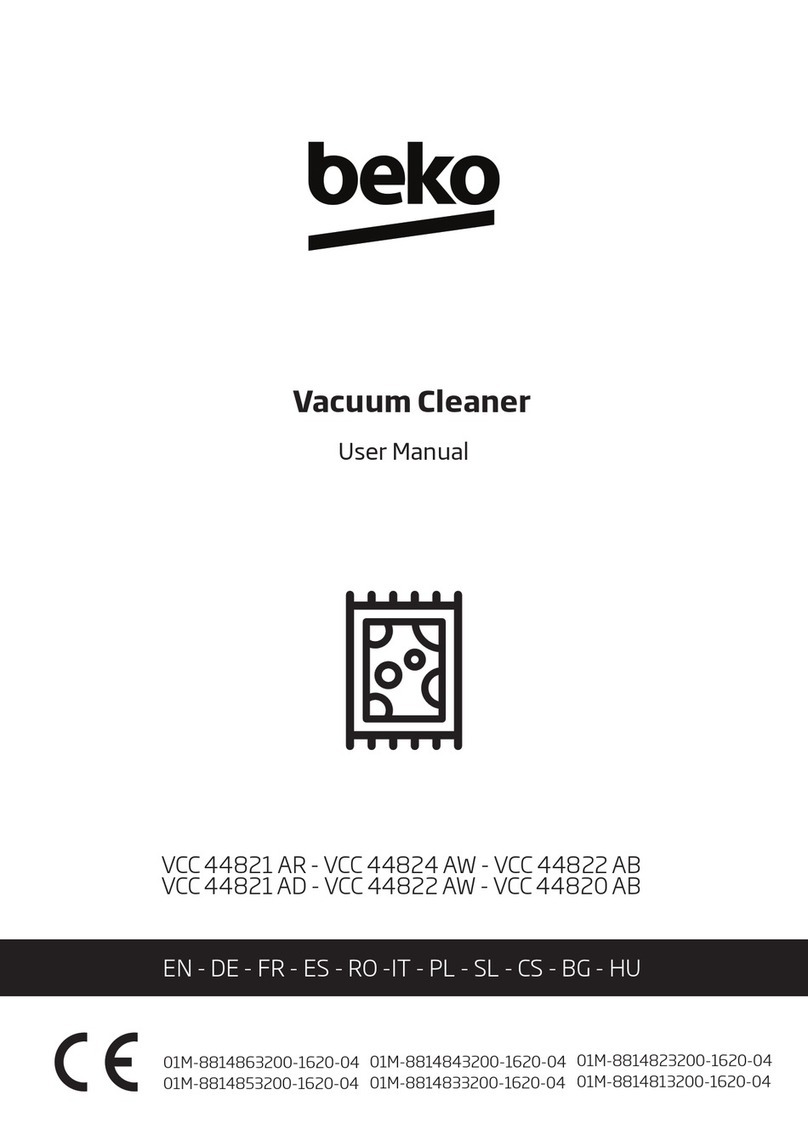 Beko VCC 44821 AR User manual