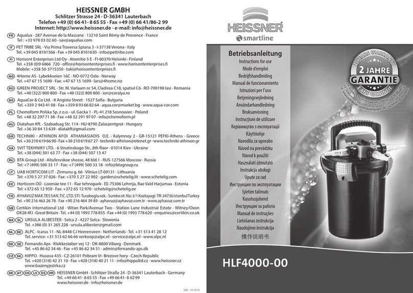 HEISSNER Smartline HLF4000-00 Instructions for use
