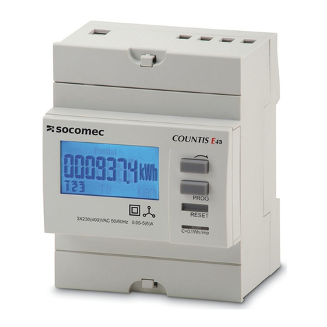 socomec COUNTIS E43 User manual