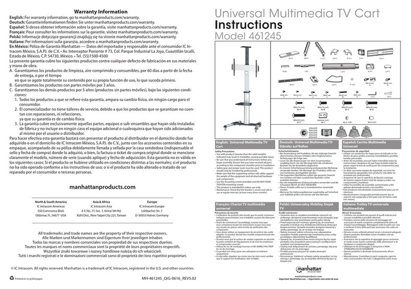 Manhattan 461245 User manual