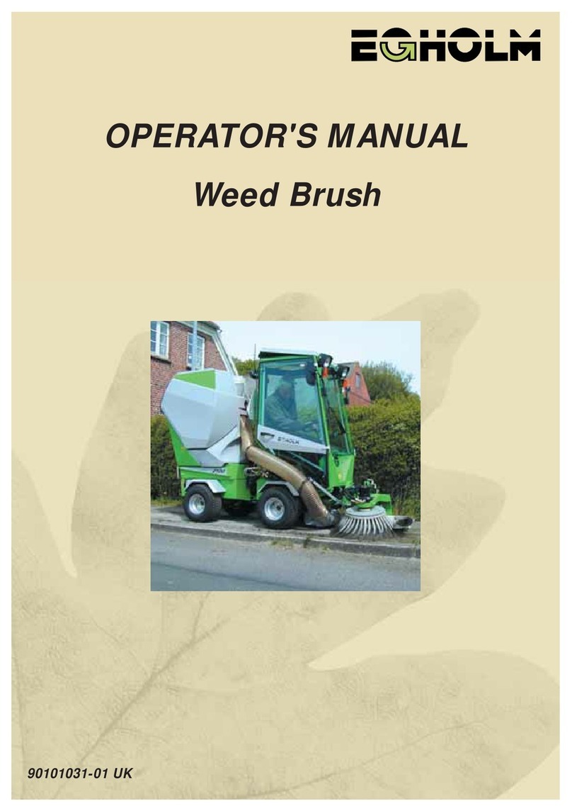 Egholm 2100 Operator's manual