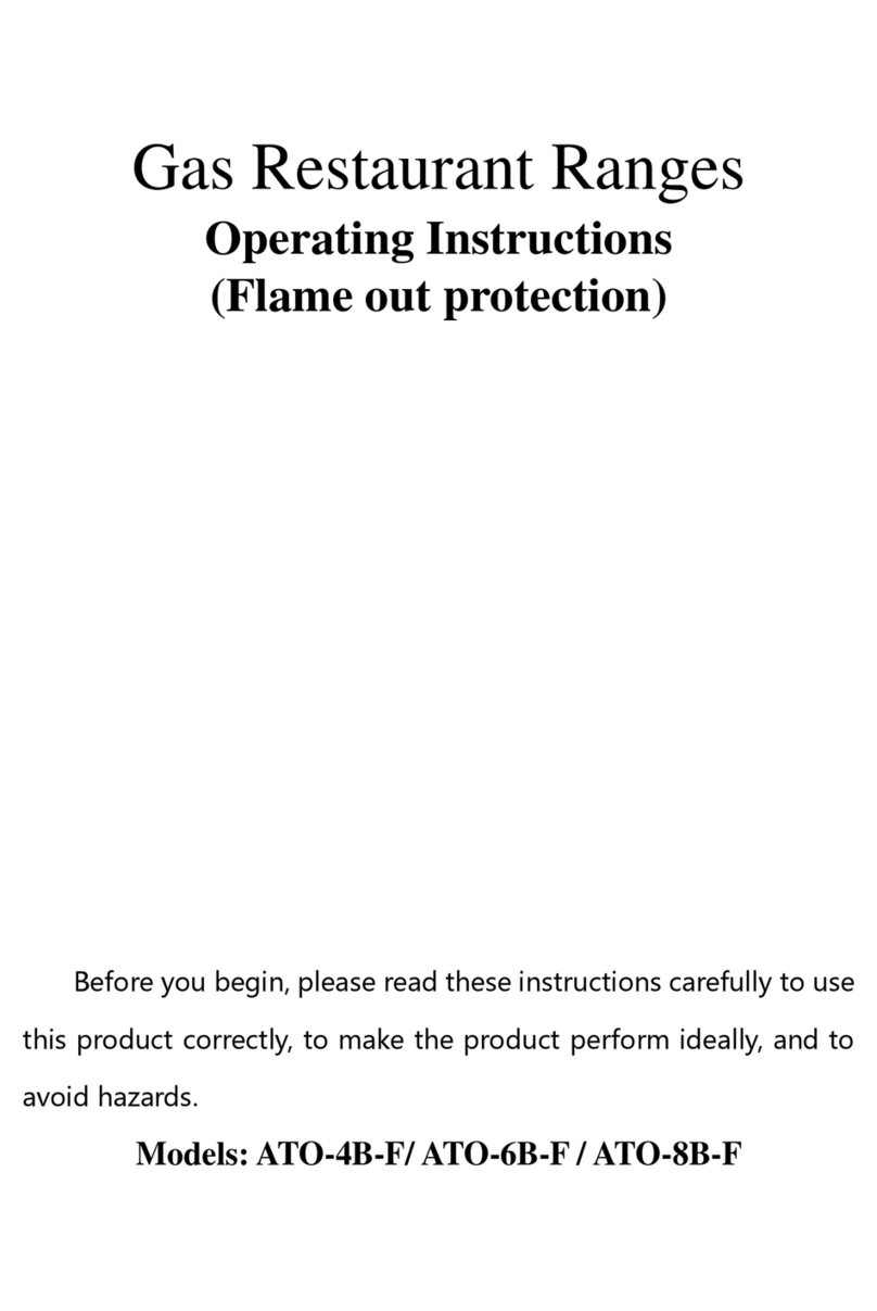 Atosa ATO-4B-F operating instructions