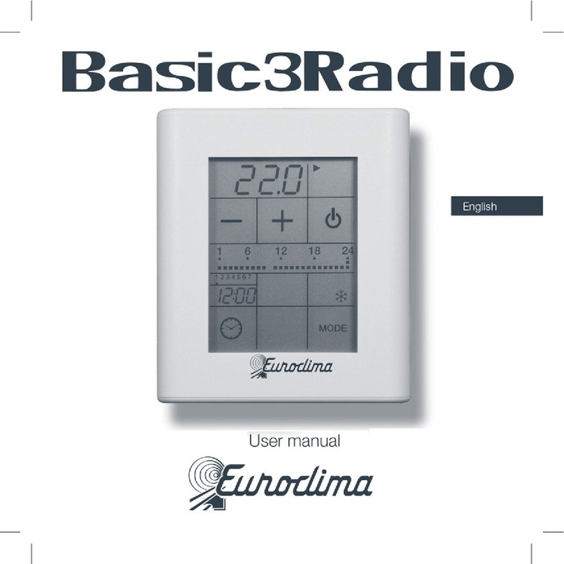 Euroclima basic 3Radio user manual