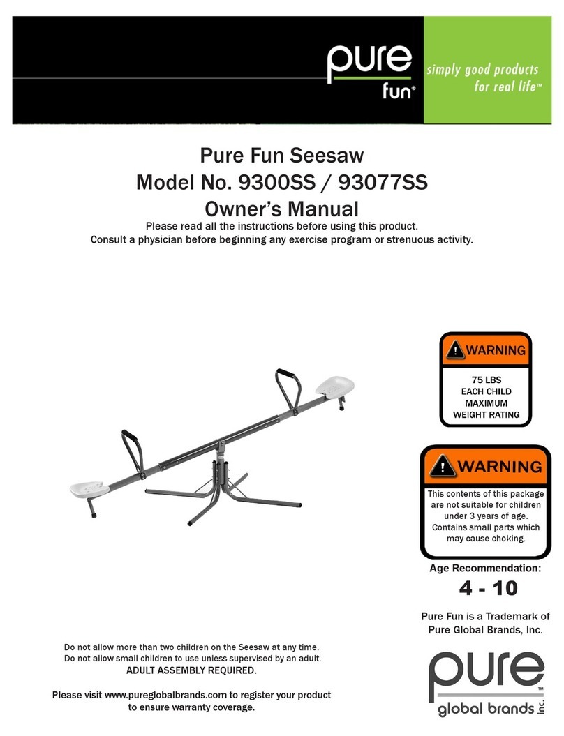 PURE Fun Seesaw owner's manual