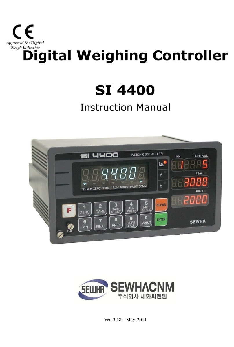 Sewhacnm SI 4400 User manual