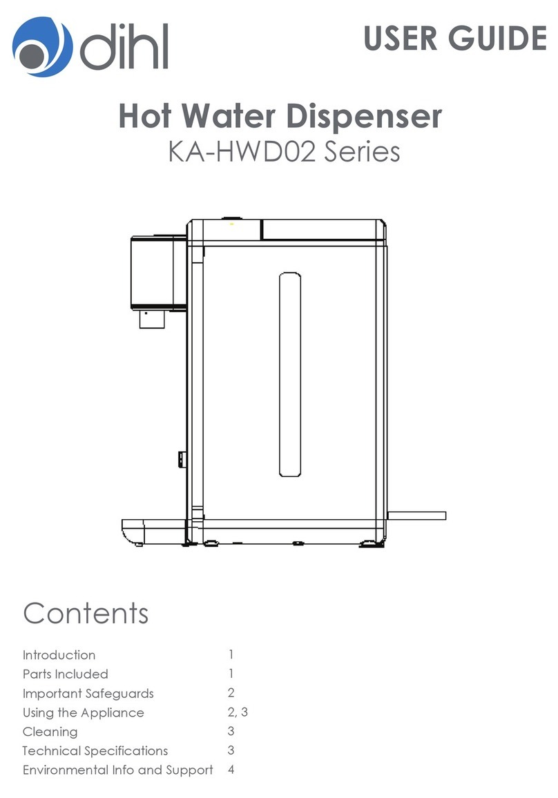 DIHL KA-HWD02 Series user guide DIHL KA-HWD02 Series user guide