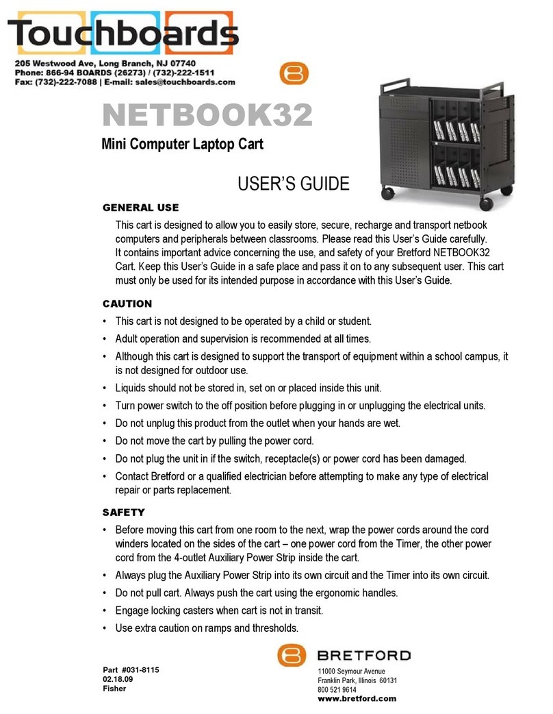 Bretford NETBOOK32 user guide
