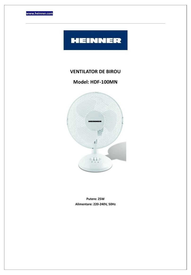 Heinner HDF 100MN instruction manual