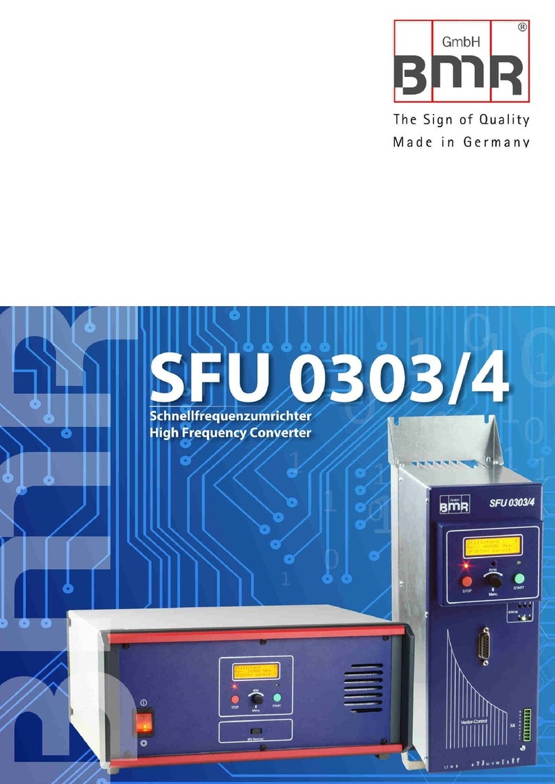BMR SFU 0303/4 manual