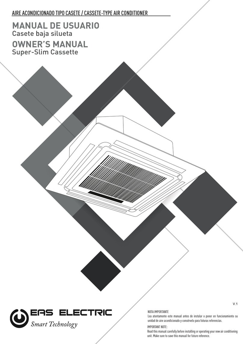 EAS Electric Super-Slim Cassette Series owner's manual