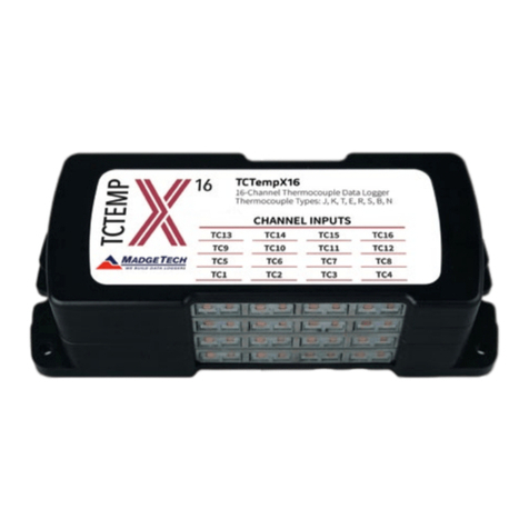 MadgeTech X Series Product user guide