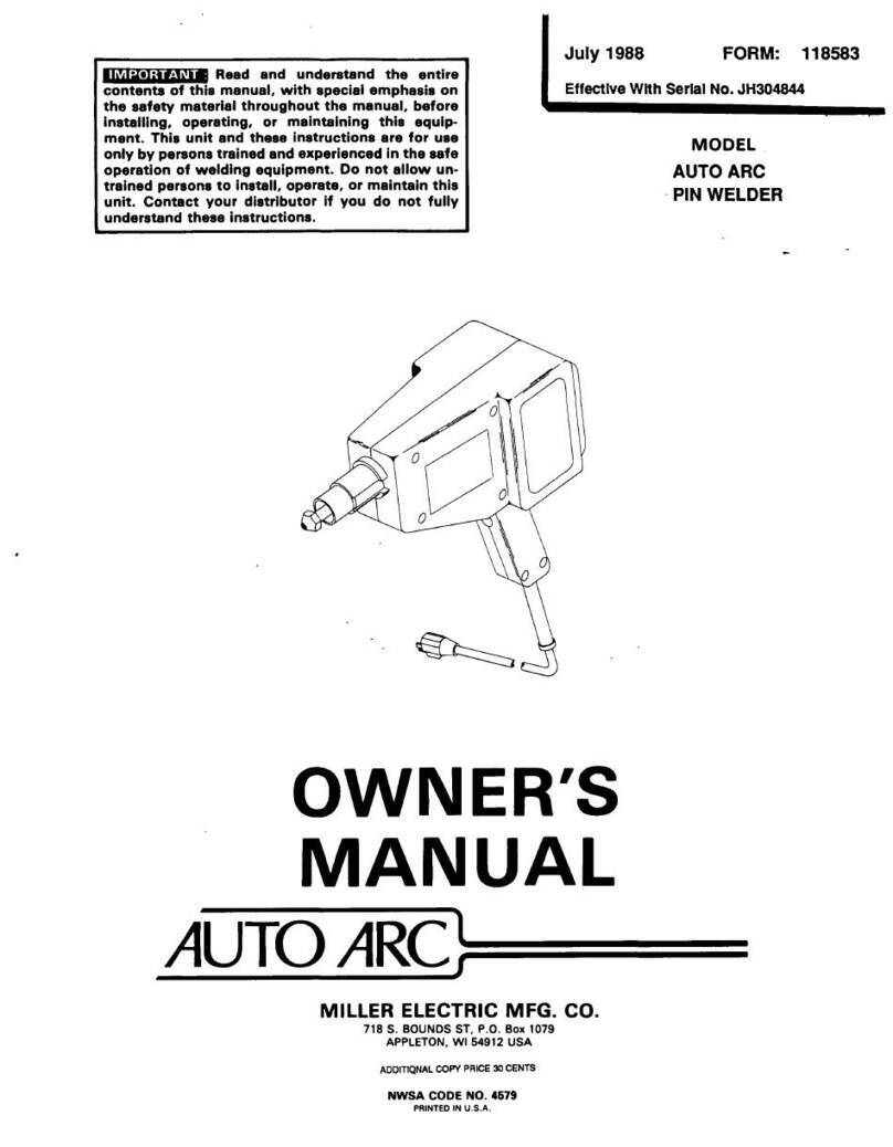 Miller Auto Arc User manual