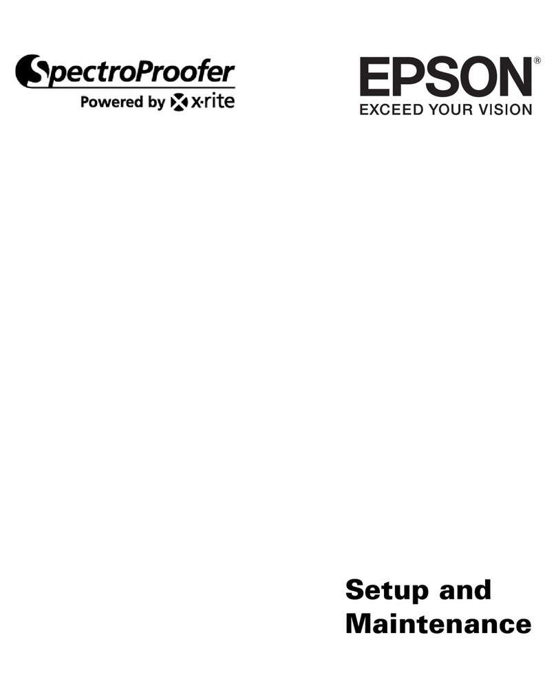Epson Spectroproofer Setup and Maintenance