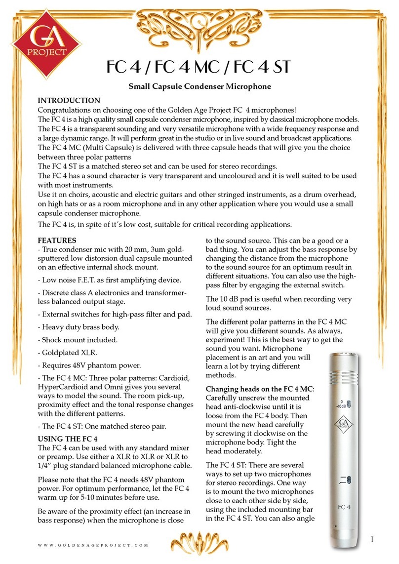 GA Project FC 4 User manual