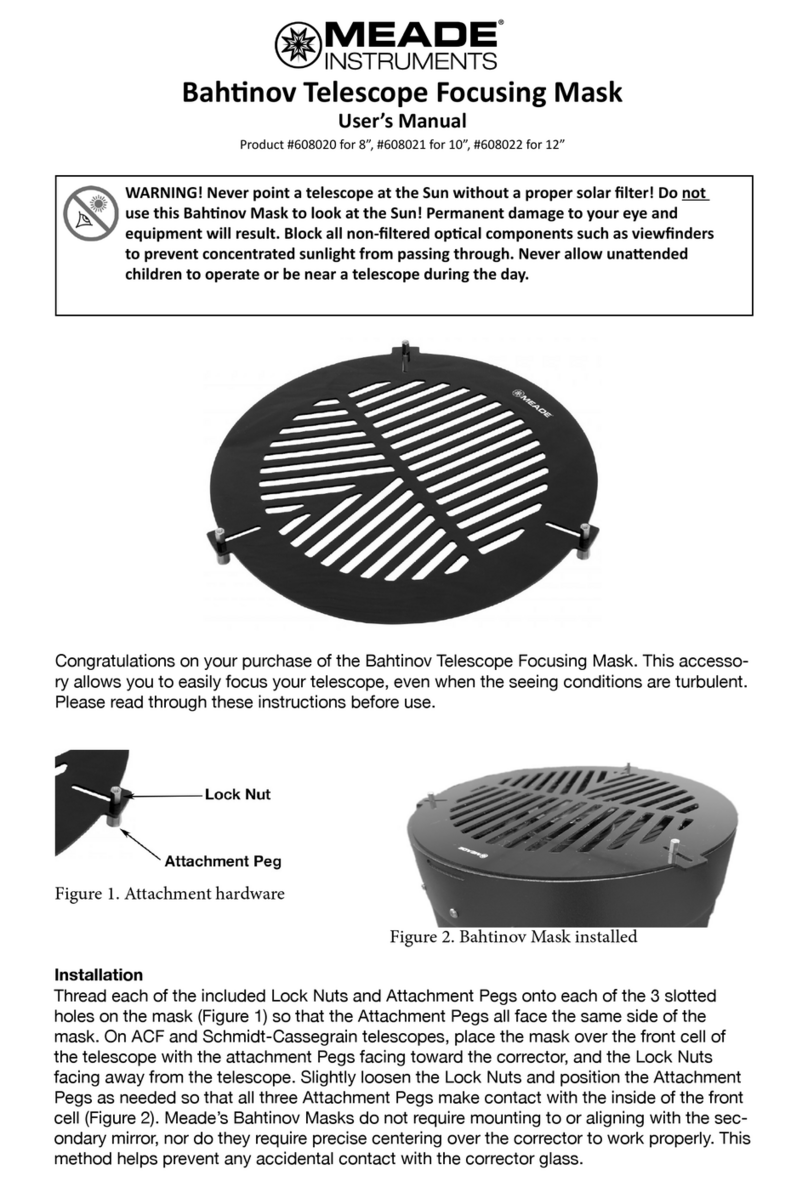 Meade 608020 User manual