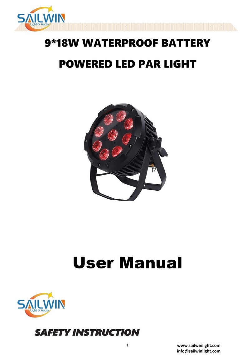 Sailwin SW-E6V9BW User manual