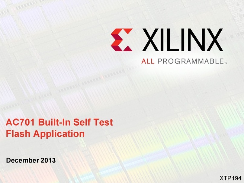 Xilinx XTP194 User manual