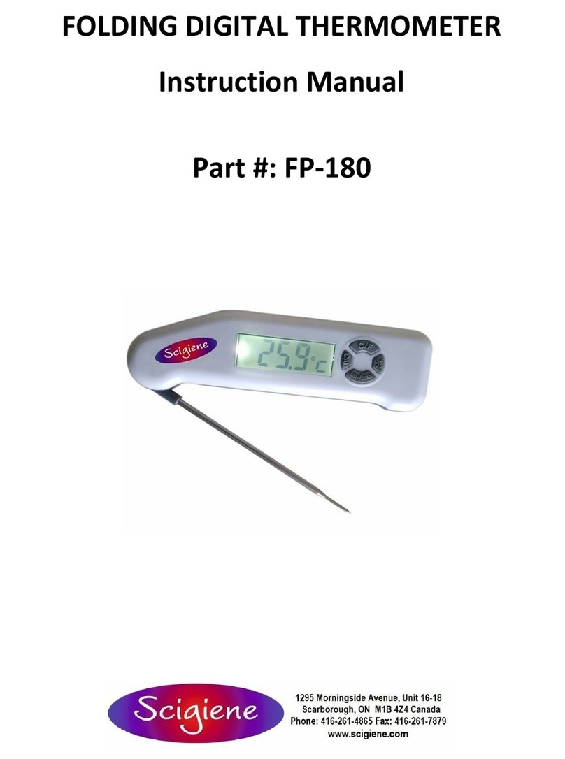 scigiene FP-180 instruction manual