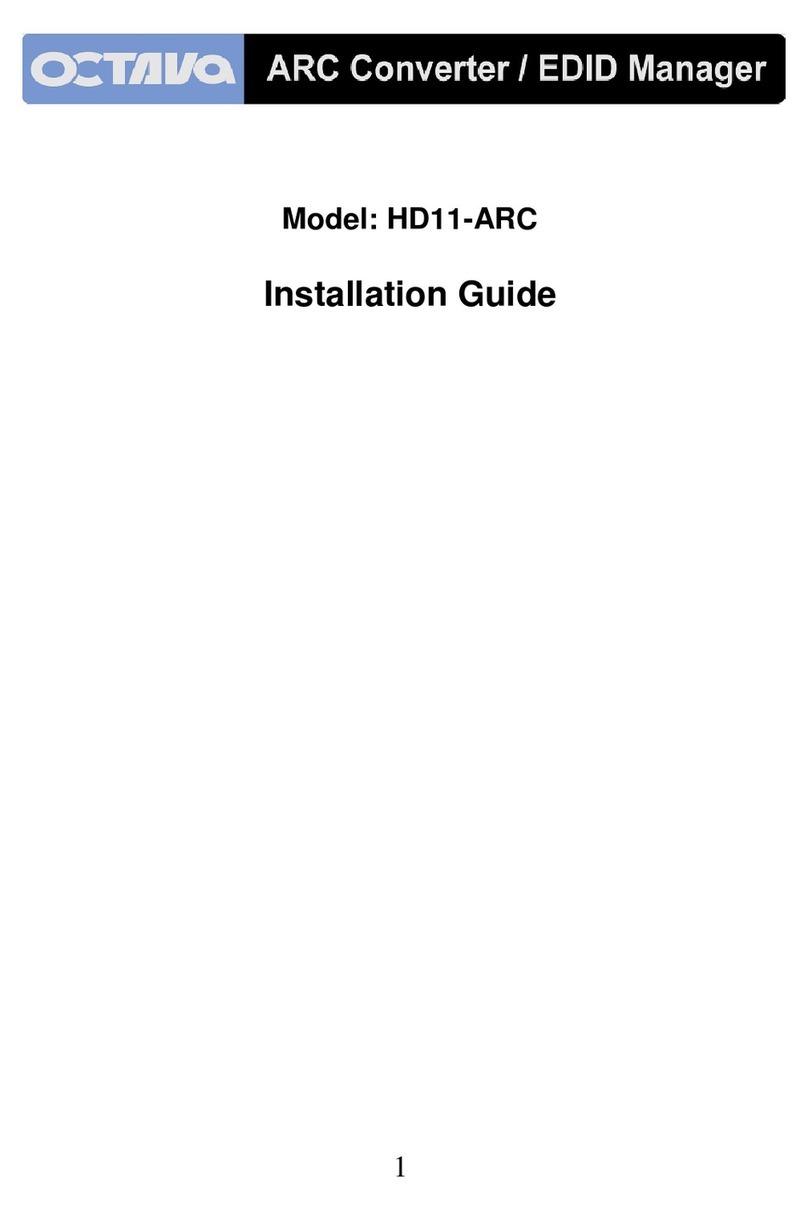 Octava HD11-ARC installation guide