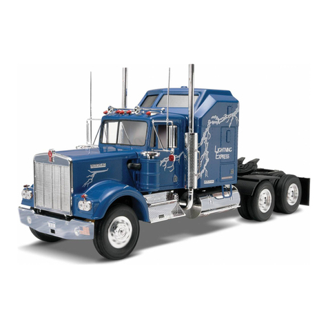 REVELL KENWORTH W-900 AERODYNE CONVENTIONAL User manual