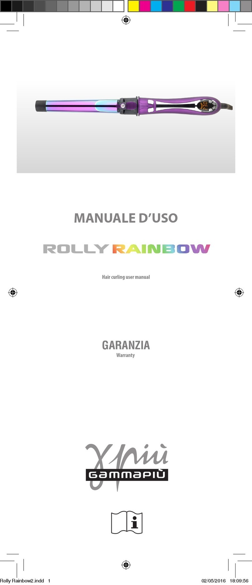 Gamma Piu Rolly Rainbow User manual