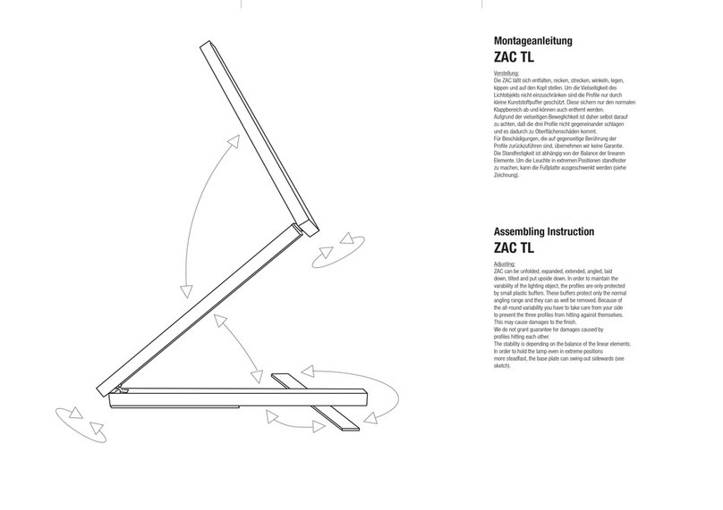 ANTA ZAC TL Assembling Instruction