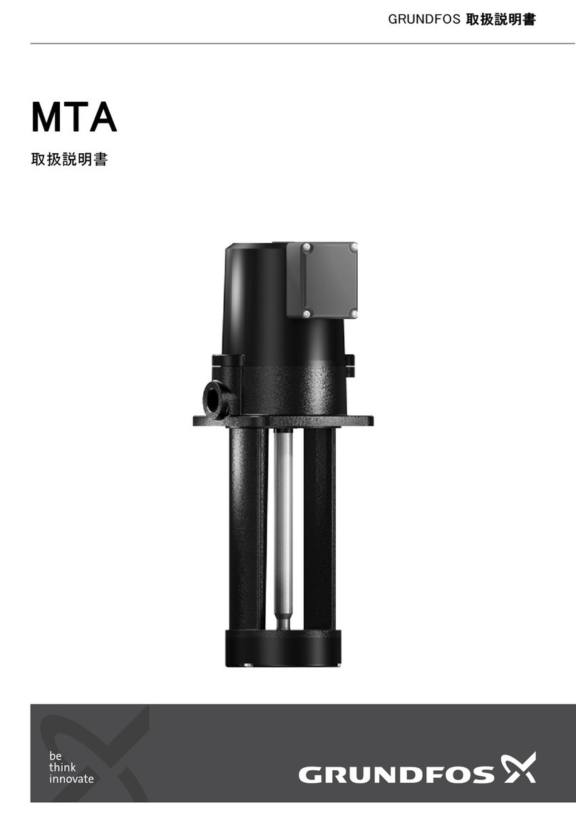 Grundfos MTA Series User manual
