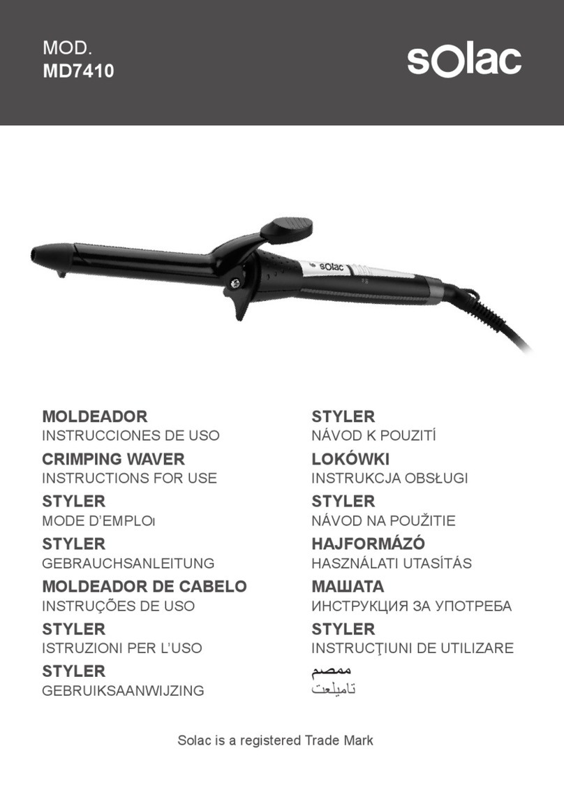 SOLAC MD7410 User manual